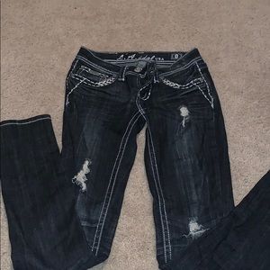 LA idol jeans size 0